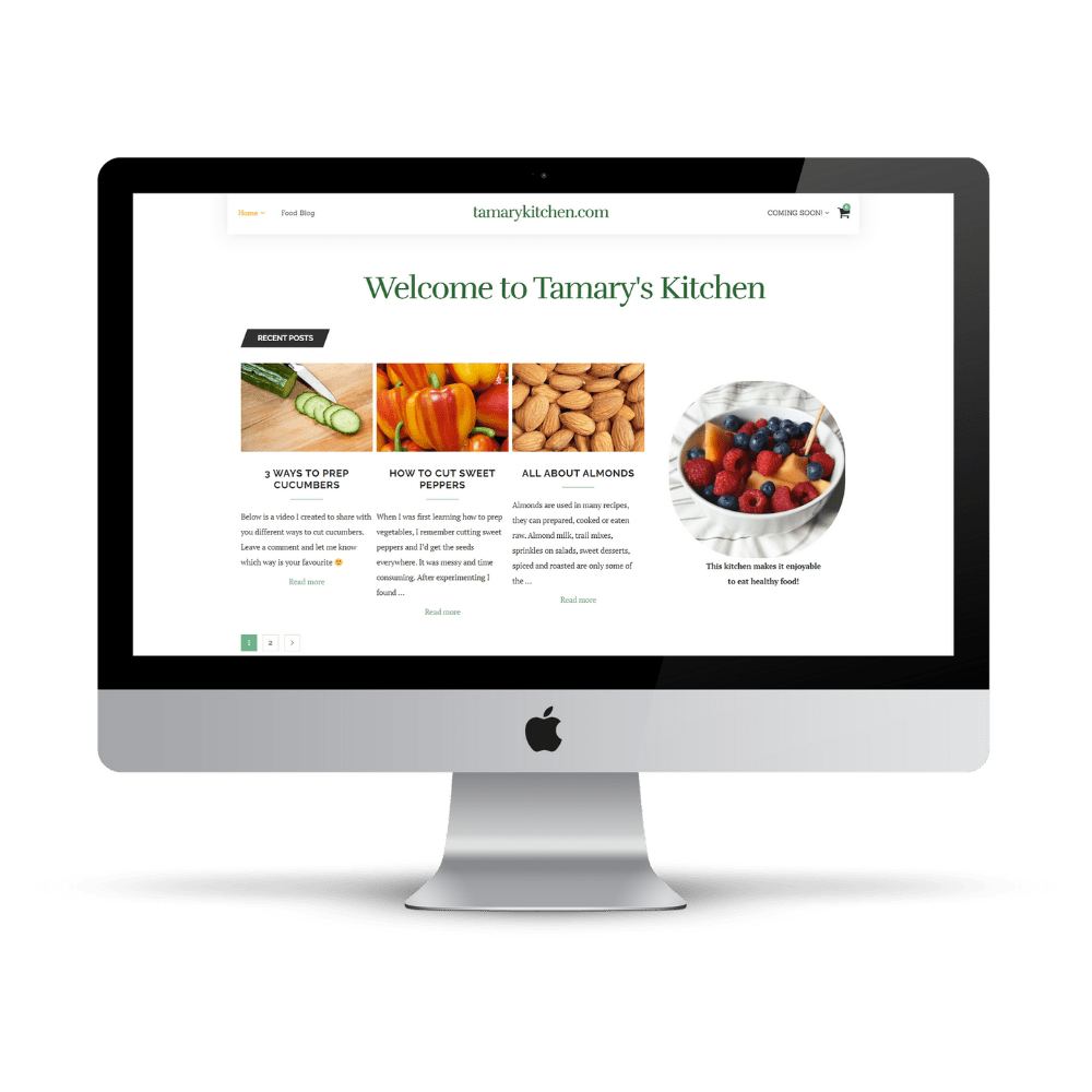 Tamary kitchen website